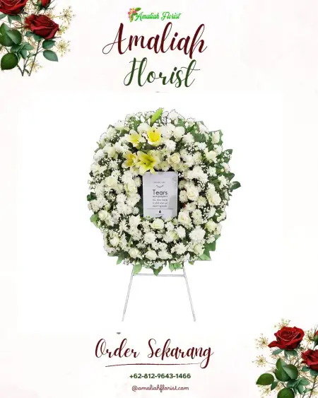 Krans Bunga Duka Tejosari